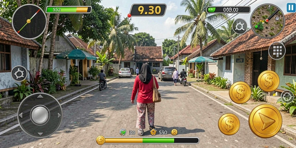 rebahin - Karakter yang mudah dikenali dan menyenangkan.